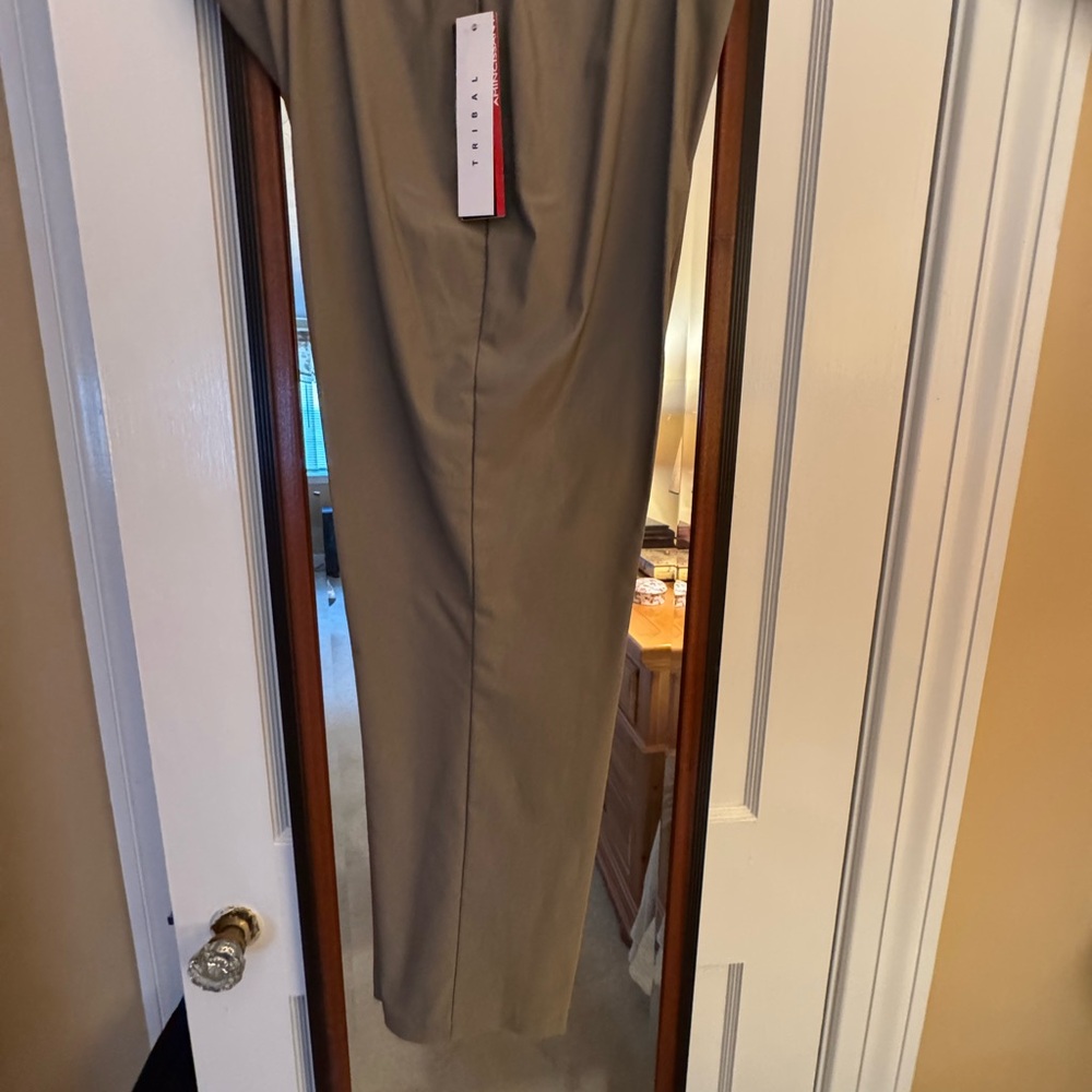 Tribal Taupe Pants